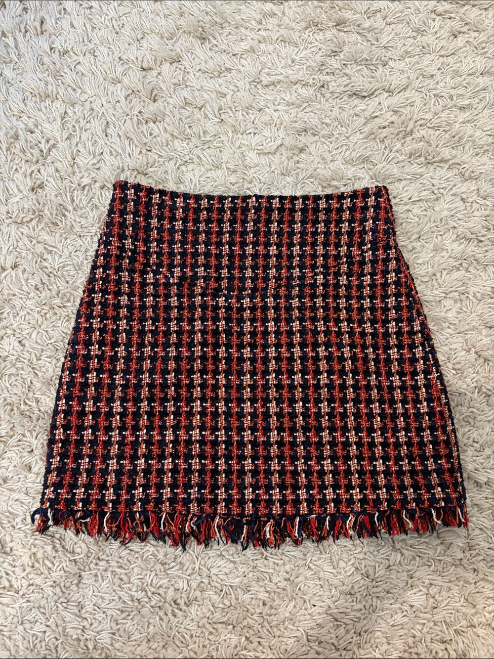NBD Revolve Shelby Tweed Mini Skirt